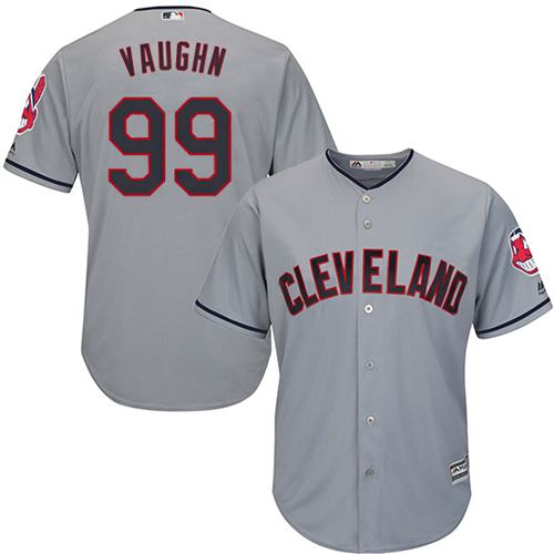 Indians #99 Ricky Vaughn Grey Road Stitched Youth MLB Jersey - Click Image to Close